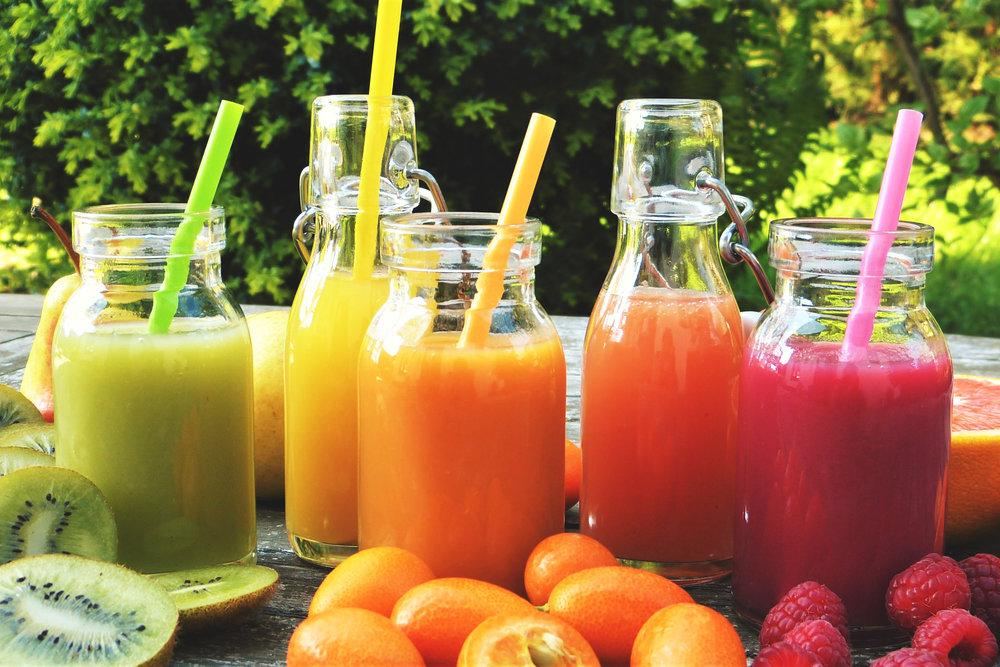 Jus frais pressés